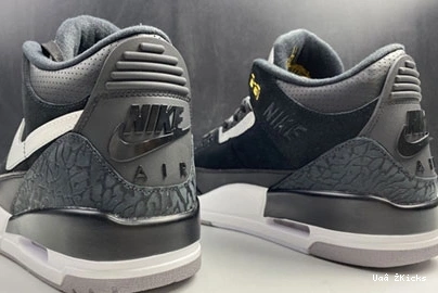 Jordan CK4348- 408 3 Retro Black Tinker Gold Cement 951 Reliable 1013